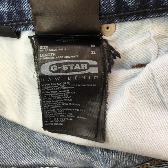 G-Star Raw Barrel Leg Jeans - Size 30 - Picture 12 of 13